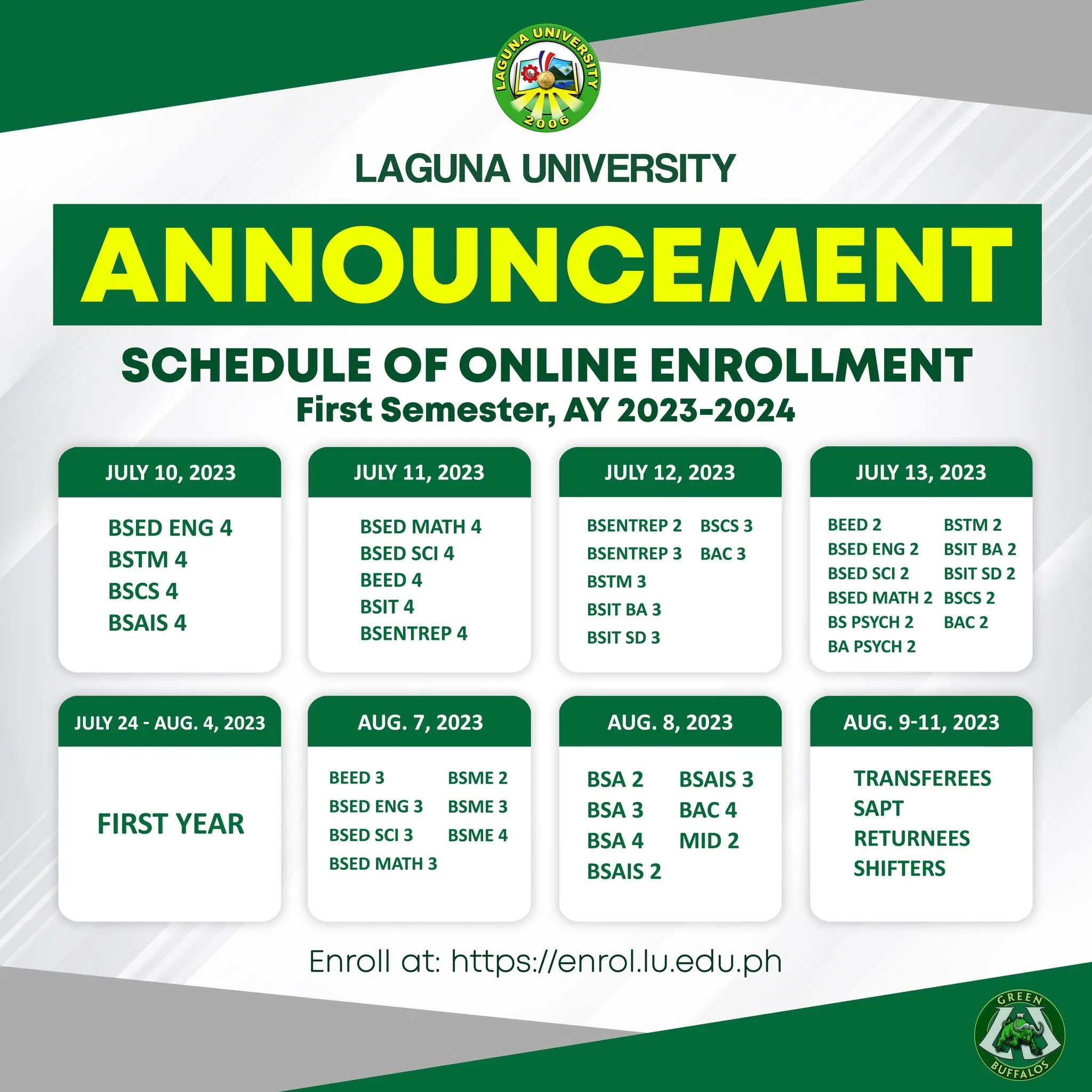 Date Posted: July 7, 2023  |  Source: Laguna University Official FB page
