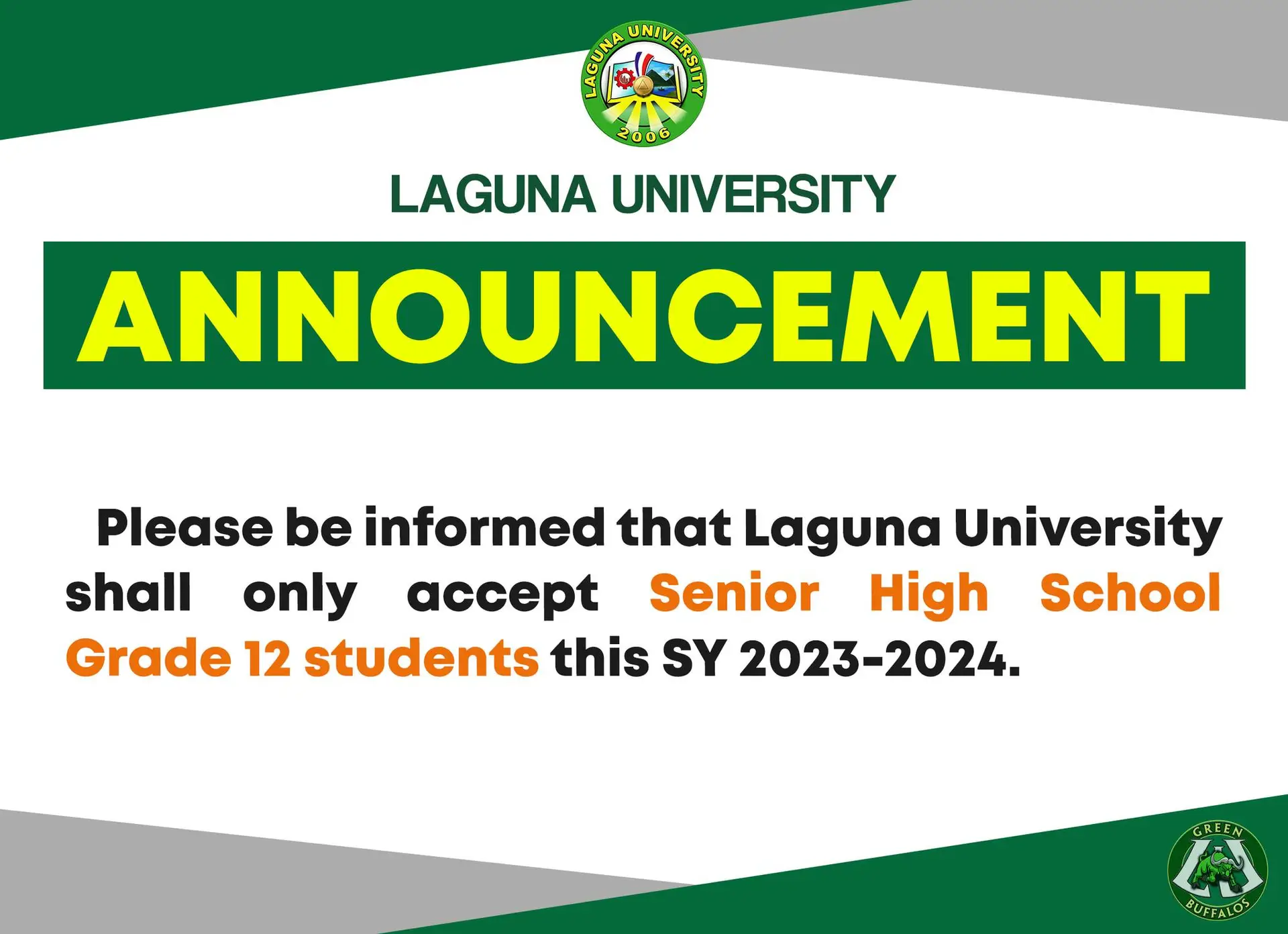 Date Posted: August 2, 2023  |  Source: Laguna University Official FB page